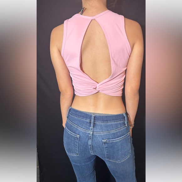 PrettyLittleThing top, pink women’s tank top size 6 - Picture 4 of 16